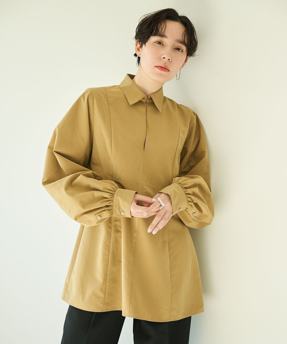 #Newans 【撥水】ユニークフォルムチュニック 