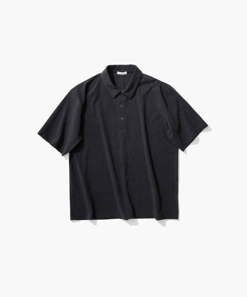 ATON AGING FRESCA PLATE | ルーズフィットポロシャツ - UNISEX 