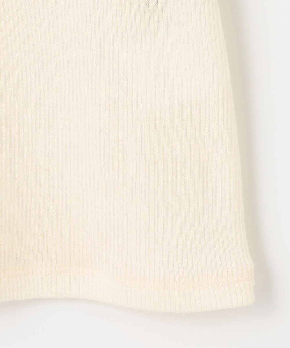 自由区 【洗える】ソフトウールリブボトルネック  カットソー 