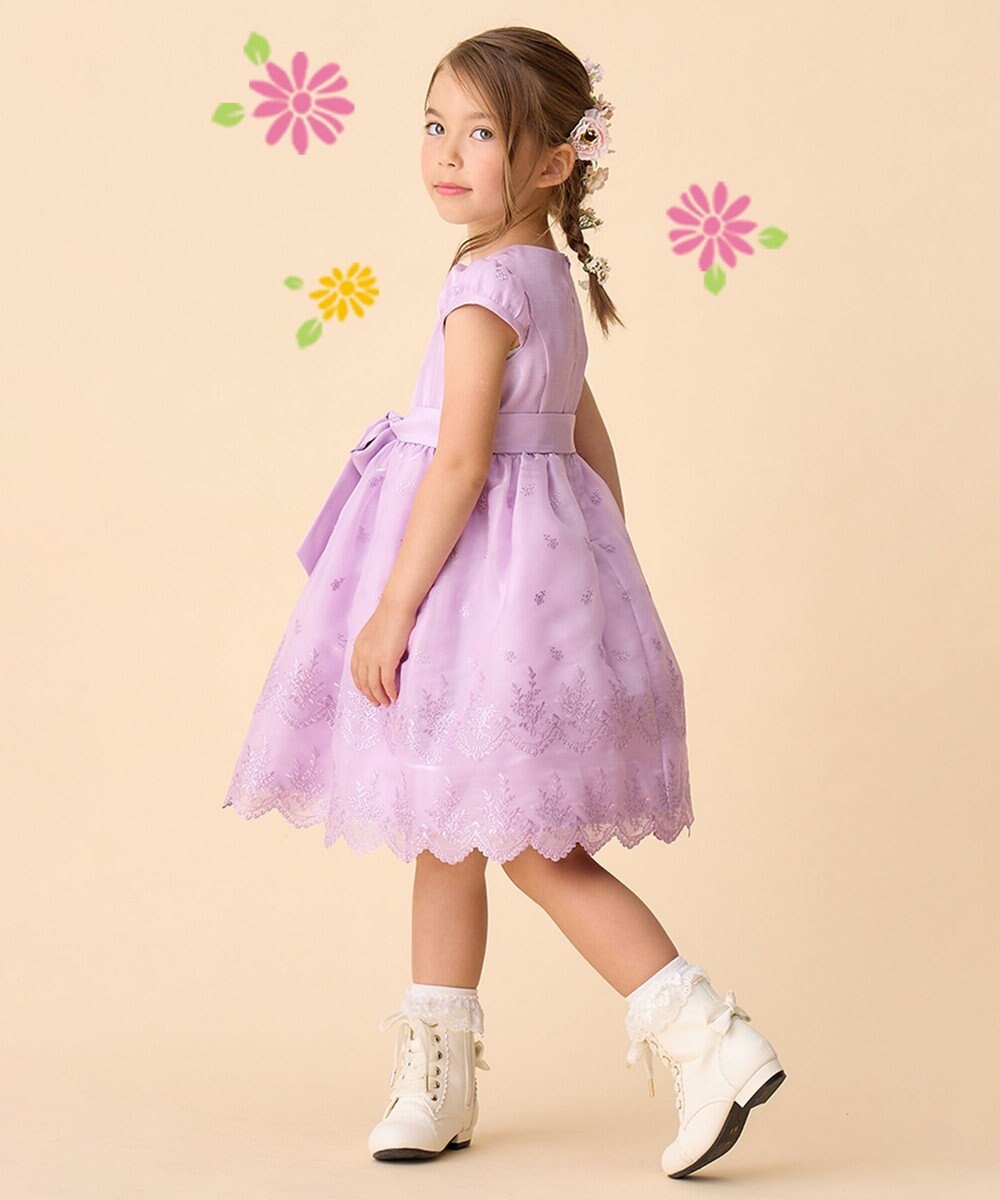 ANY KIDS バックサテンシャンタン ドレス 