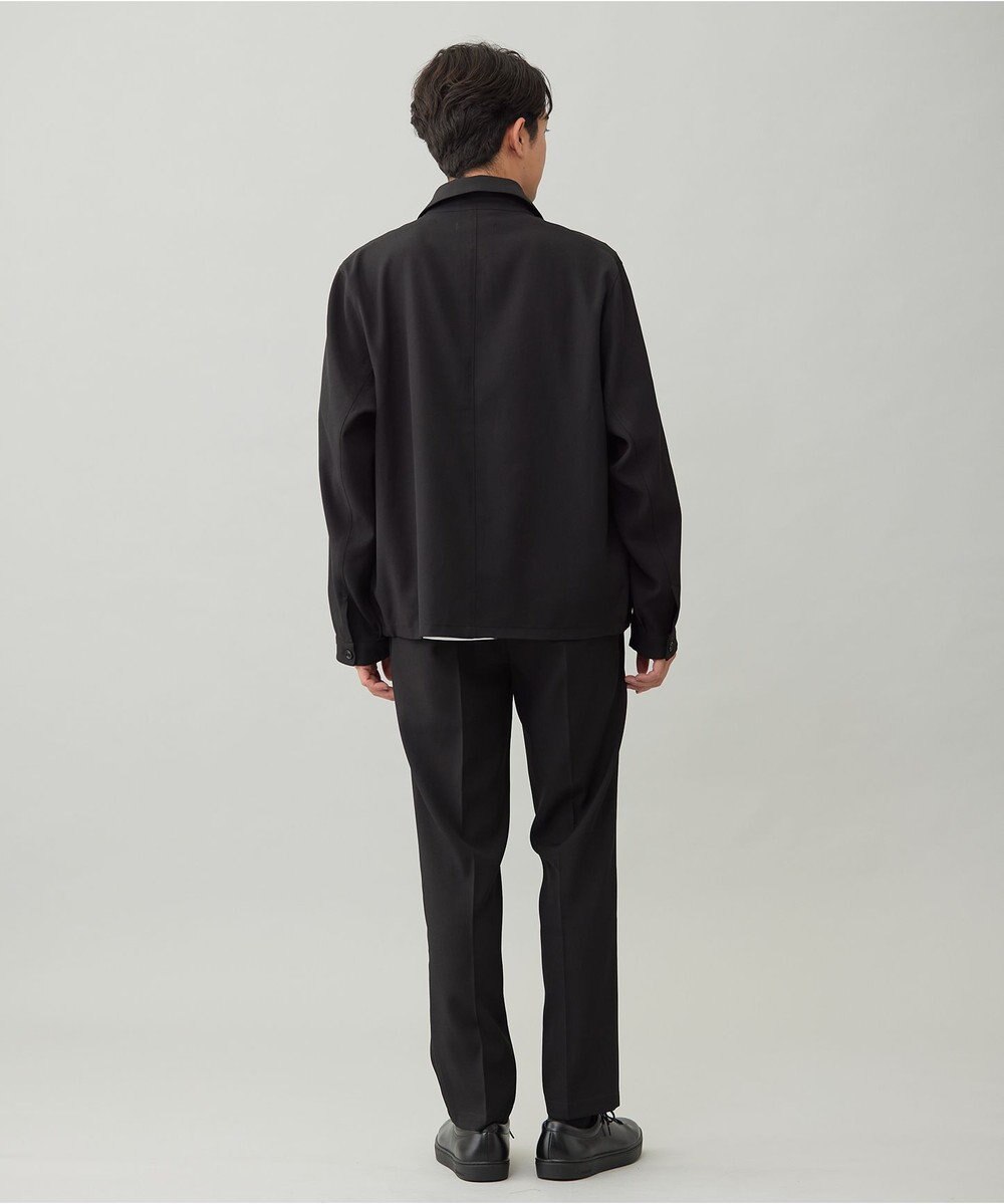 UNFILO MENS 【OCEANS 雑誌・web・YouTube 掲載】WOOL TOUCH 機能美パンツ スリム【東レ開発のウール見え高機能素材】 