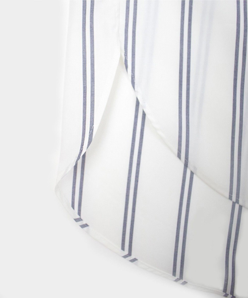 KASHIYAMA GIZA 100/2 バンドカラーシャツ 