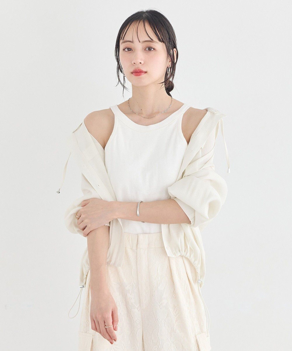 earth music&ecology アメスリテレコタンクトップ 