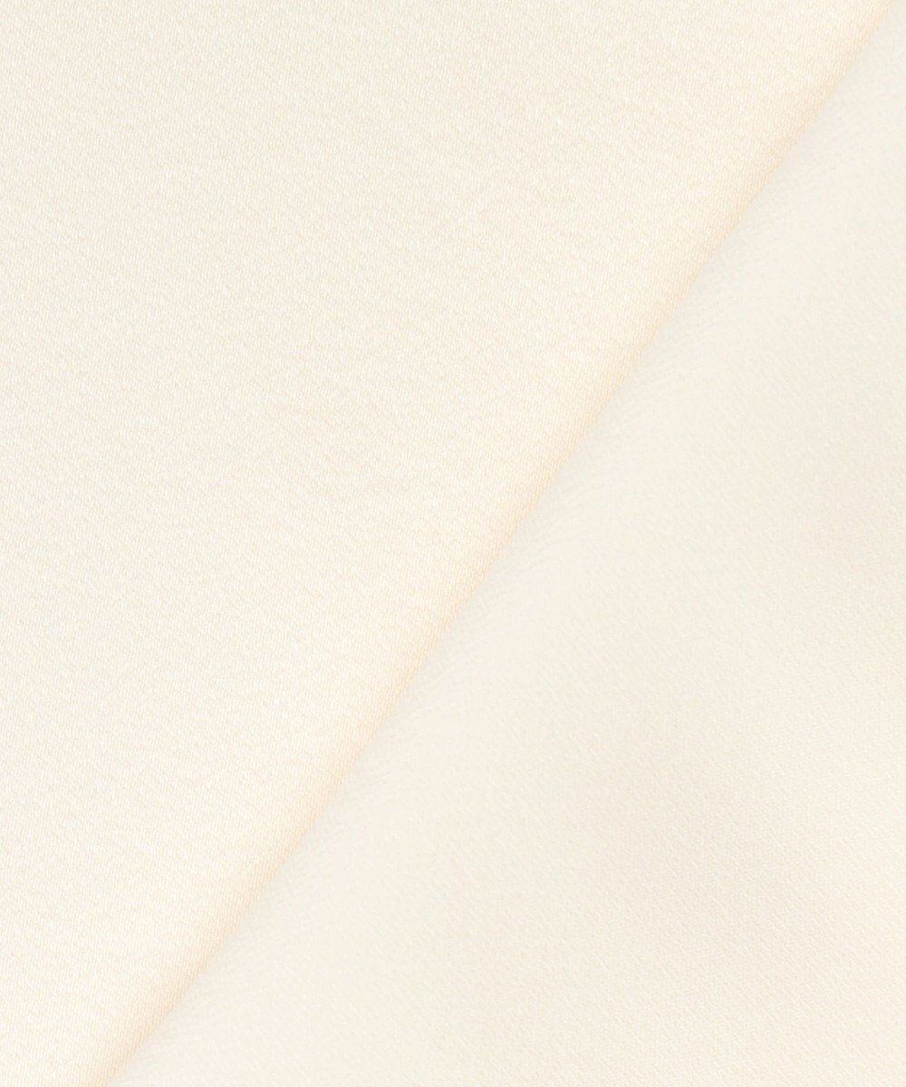 23区 カフスボタン サテンTEEブラウス 