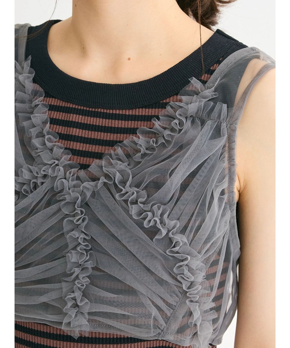 Green Parks ・ＥＬＥＮＣＡＲＥ　ＤＵＥ　フリルチュールビスチェ 