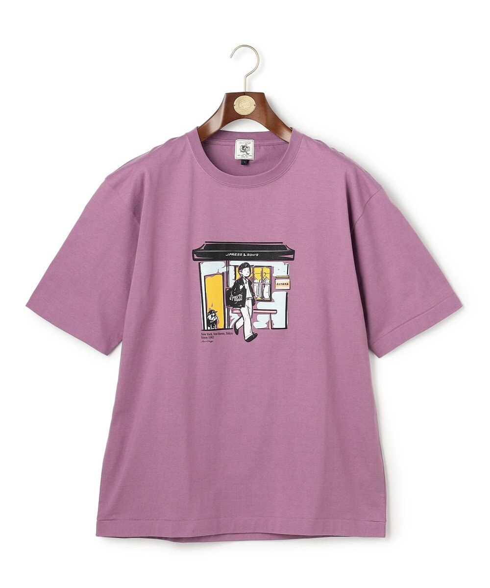 J.PRESS MEN 【AaronChang】【UNISEX】グラフィック Tシャツ 