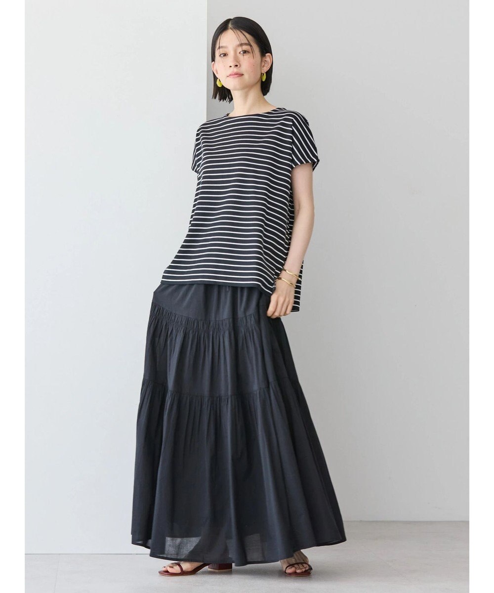 AMERICAN HOLIC インドコットンティアードボイルスカート 