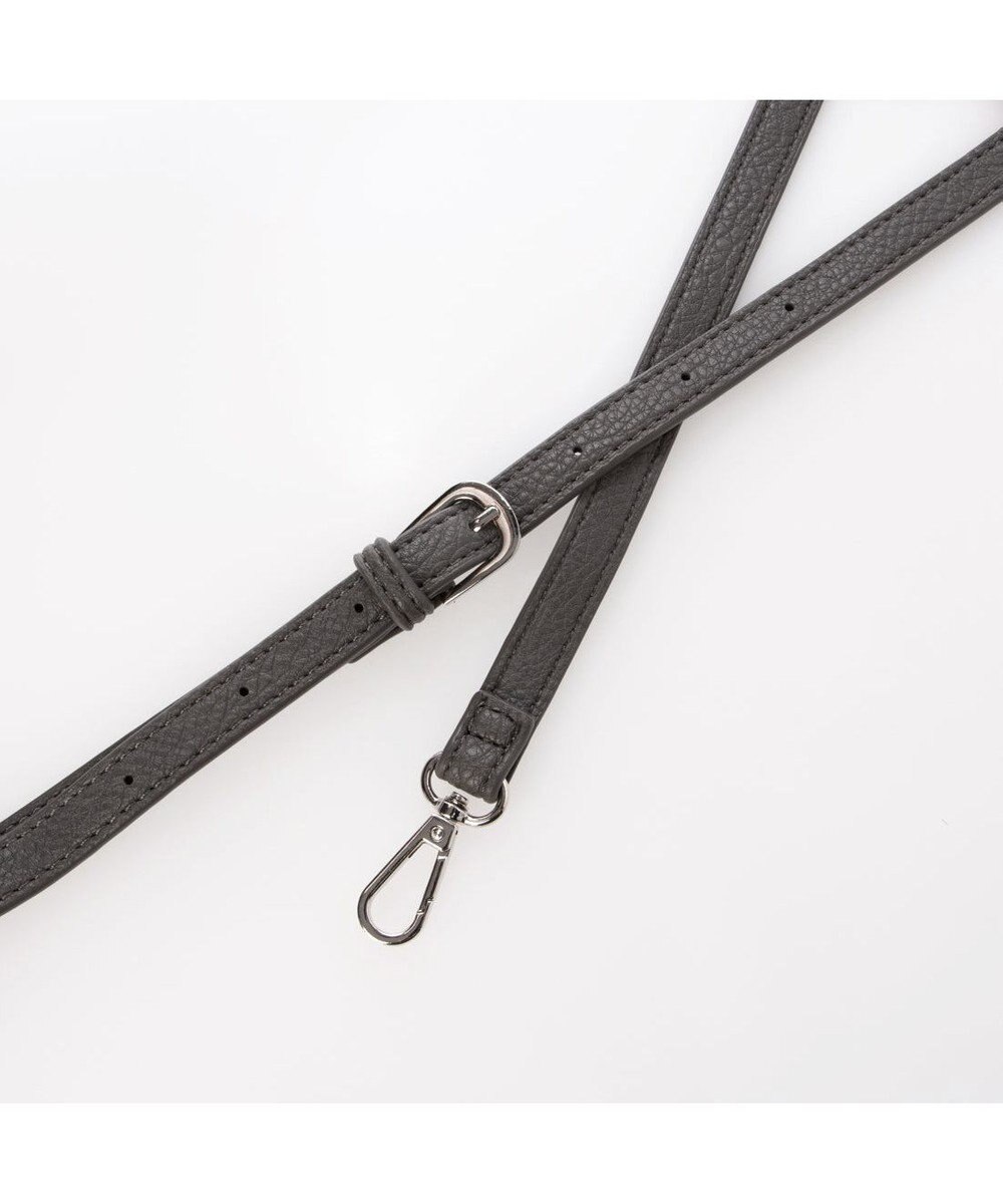 UNBILLION カシュカシュ cachecache / ミニショルダー付きソフトレザー調ミニトートバッグ 