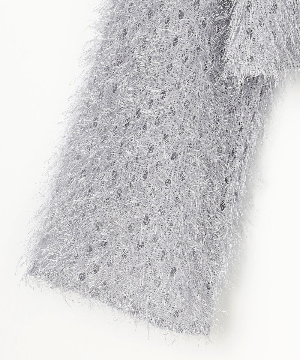 GRACE CONTINENTAL ラメフリンジカットトップ 