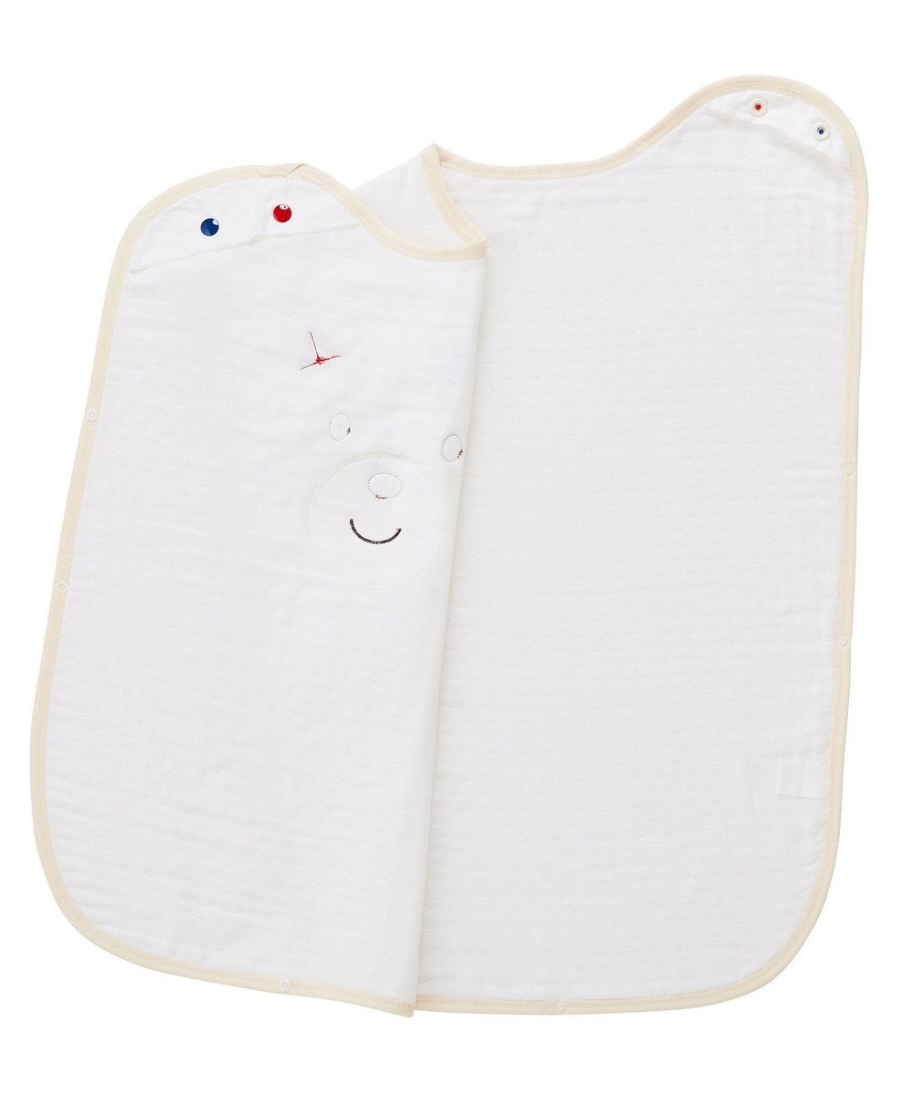 MIKI HOUSE HOT BISCUITS 顔ドン六重織ガーゼスリーパーギフトセット【BOX付き】 