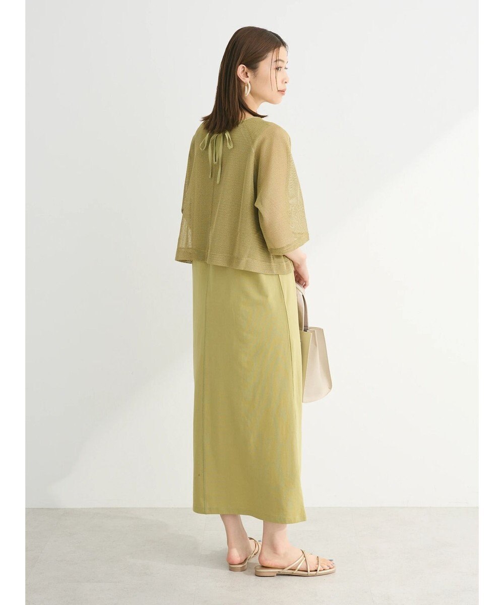 Green Parks ＳＥＴ２点　メッシュ＋ノースリーブワンピース 