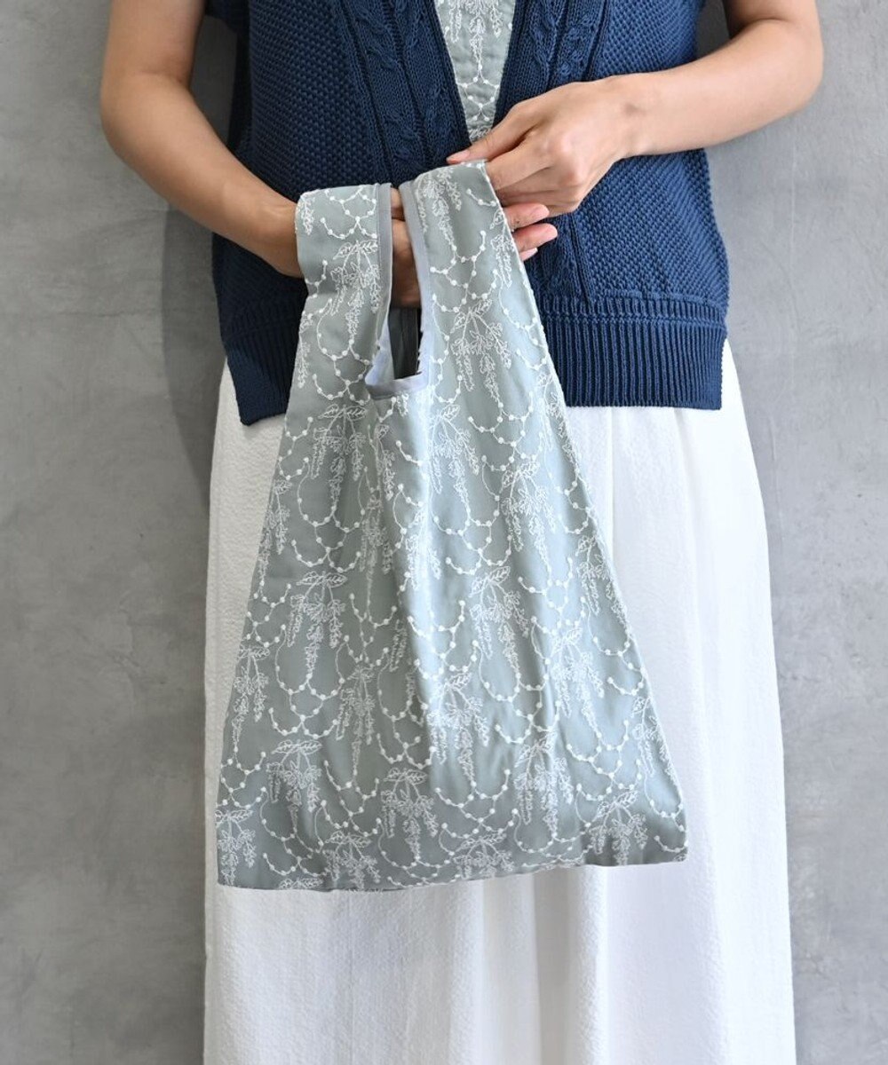 AND WOOL イラカ柄刺繍のバッグ 