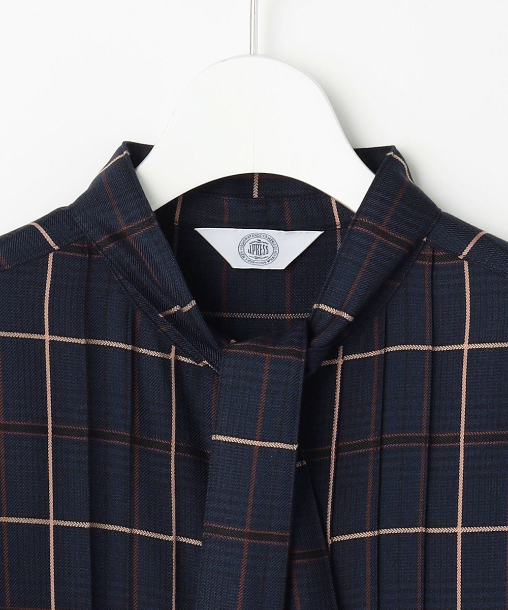 J.PRESS LADIES S サイロチェック ストライプ ブラウス 