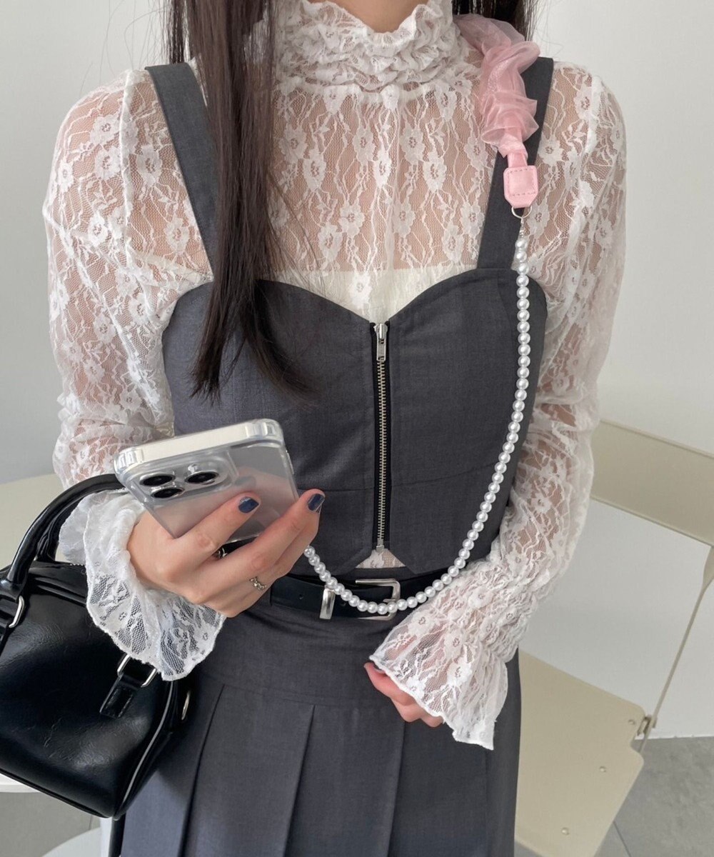 WEGO くしゅくしゅビーズストラップ 