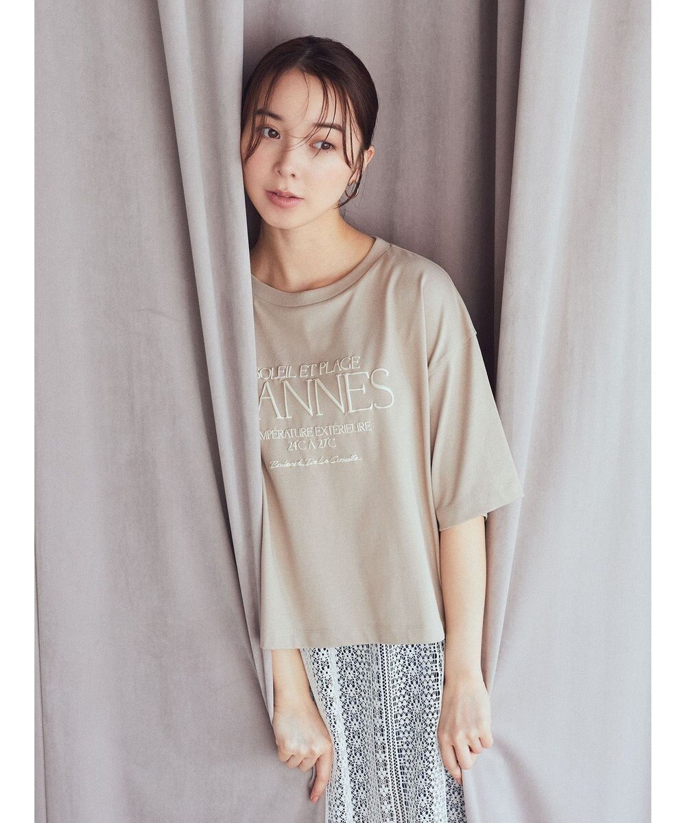 earth music&ecology ＣＡＮＮＥＳ　ショートＴ 