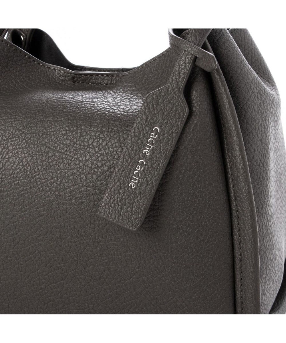 UNBILLION カシュカシュ cachecache / ミニショルダー付きソフトレザー調ミニトートバッグ 