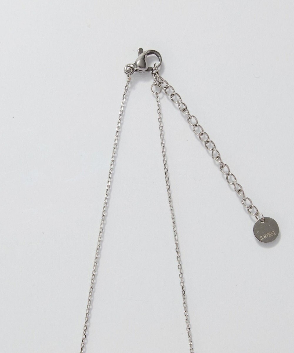 Phoebe <オンワード限定セット>【金属アレルギー対応】スリークハートネックレス×ワンタッチメタルコンビピアス/サージカルステンレス 