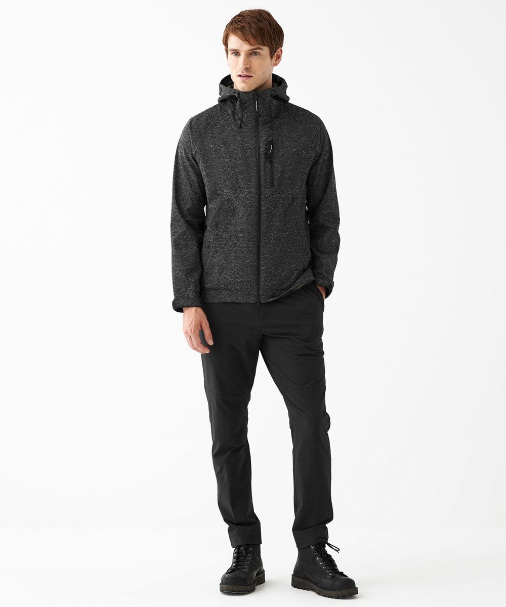 JOSEPH ABBOUD MOUNTAIN 【UNISEX】スラブジャガードバックカモ ブルゾン 