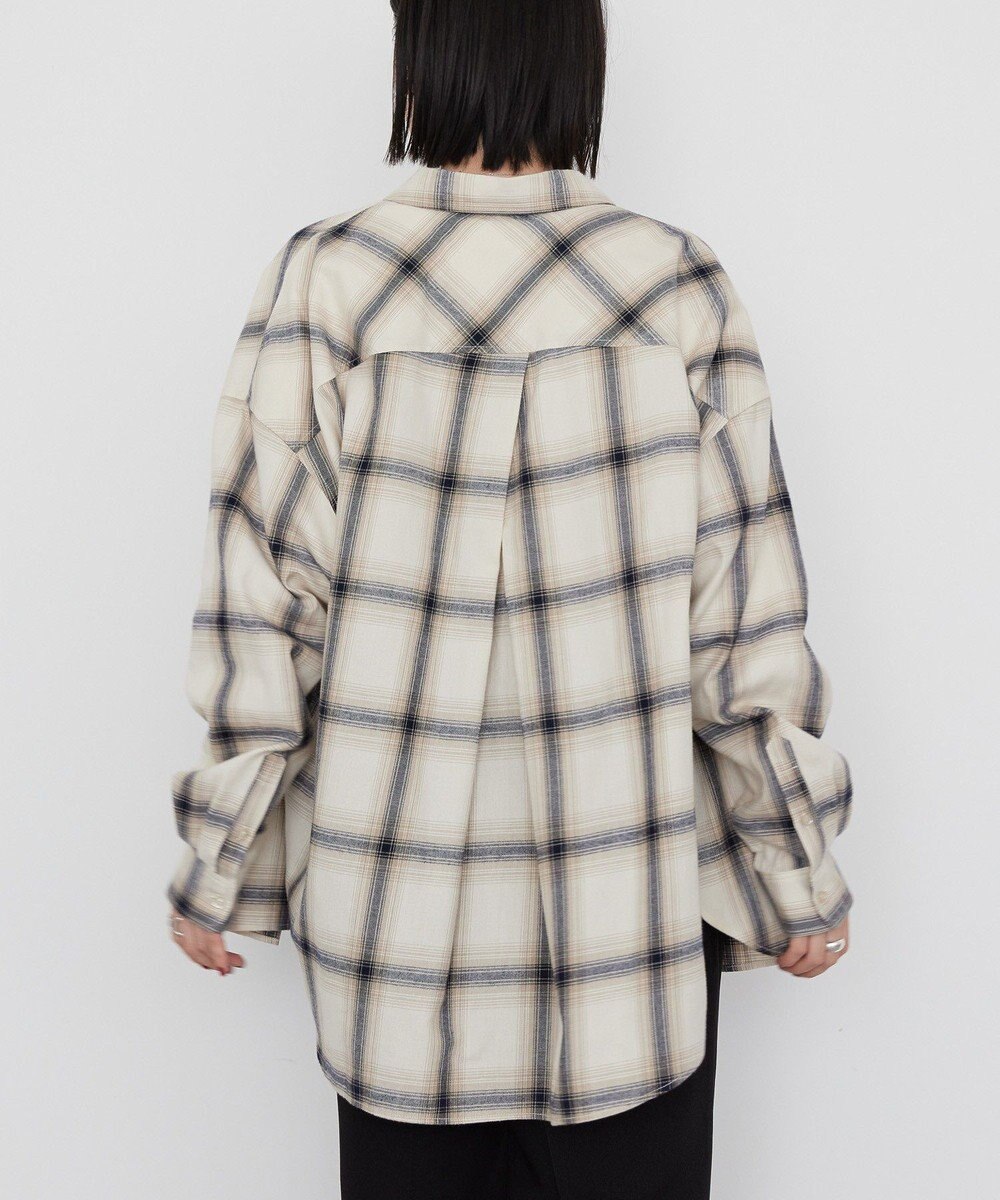 AMERICAN HOLIC バックタックチェックビエラシャツ 
