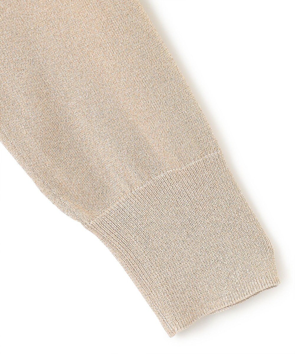 BEIGE， 【S-size】JUSSIEU / ラメ ニットパーカー 