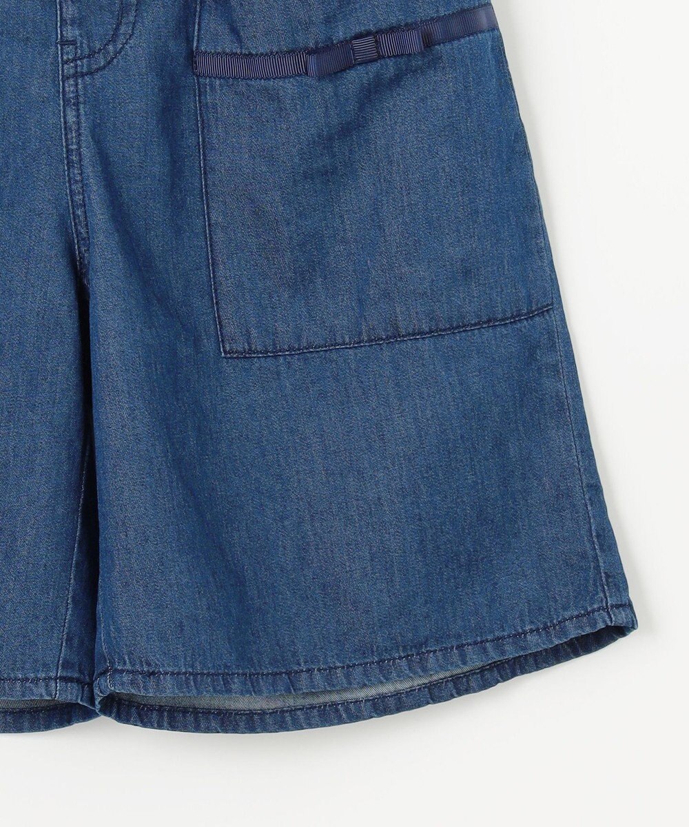 組曲 KIDS 【150-160㎝】デニム ショートパンツ 