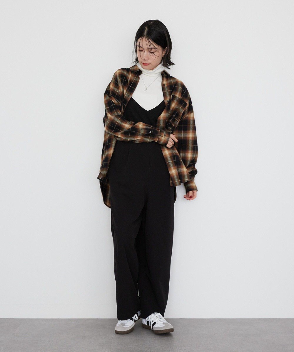 AMERICAN HOLIC バックタックチェックビエラシャツ 