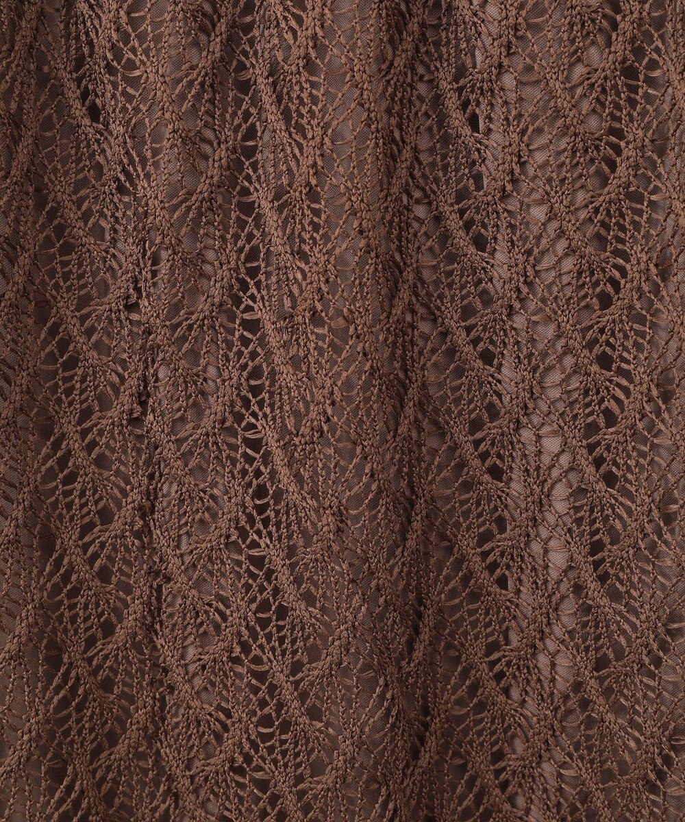 Green Parks ニットレースＩラインスカート 