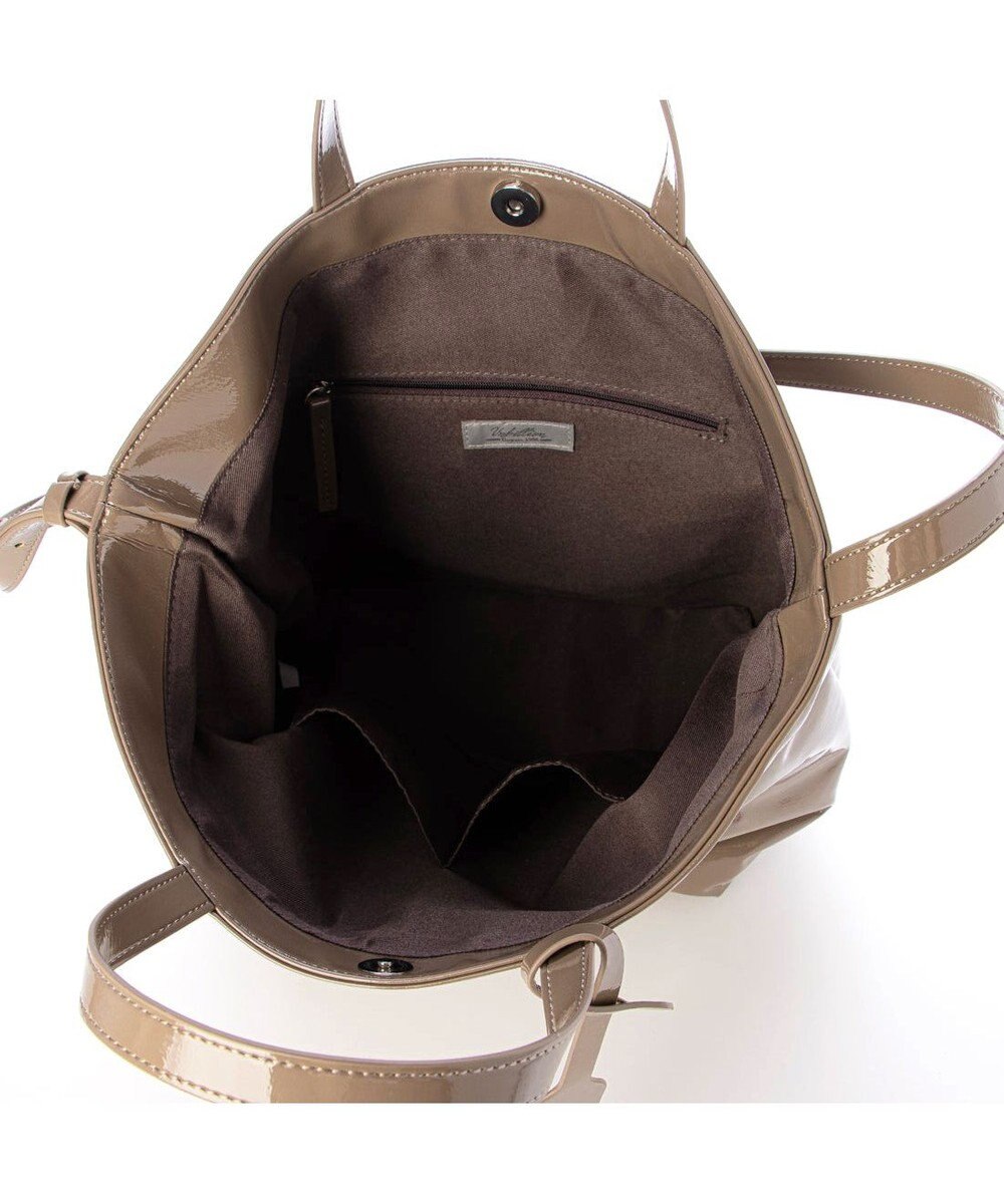 UNBILLION カシュカシュ cachecache / エナメル2wayトート 