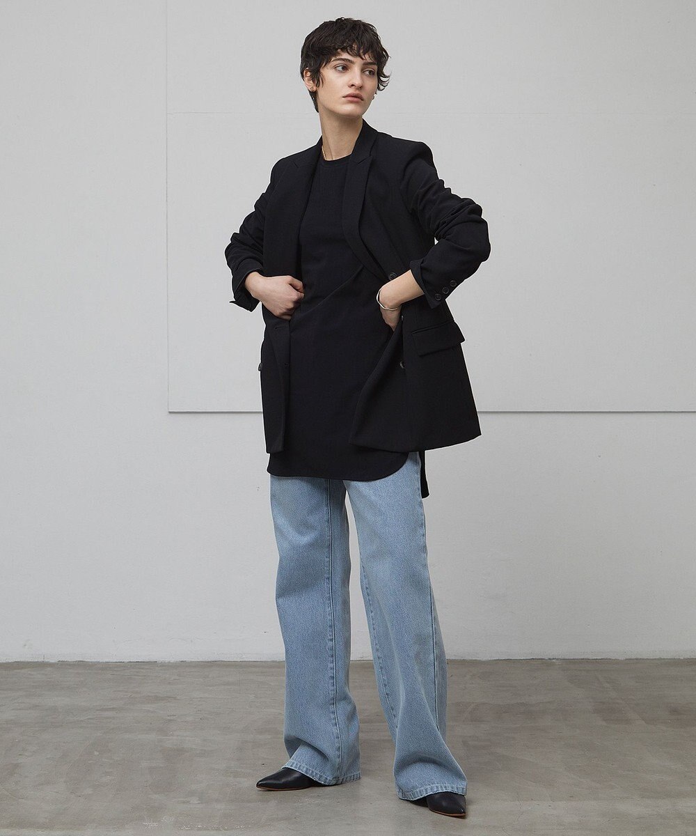 BEIGE， 【洗える】BROIS / ロング丈カットソー 