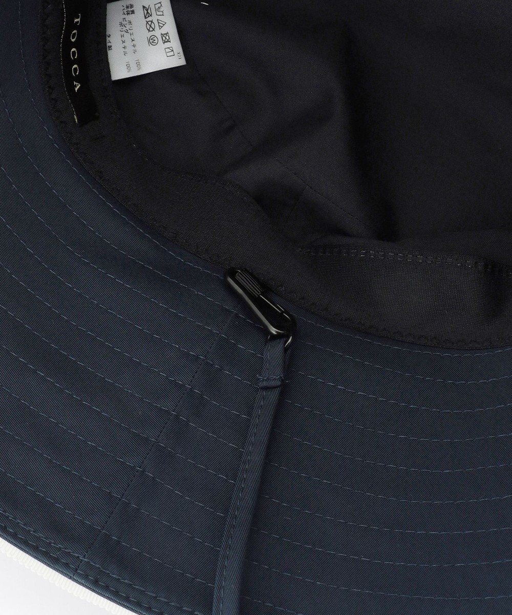 TOCCA 【サイズ調整可】TRIM RIBBON WIDE BRIM HAT ハット 