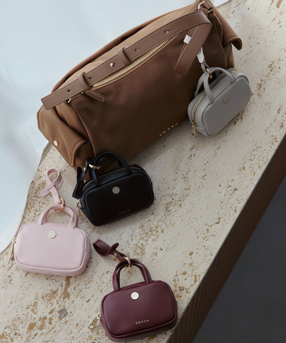 TOCCA TOCCA BOSTON CHARM POUCH レザーチャーム 