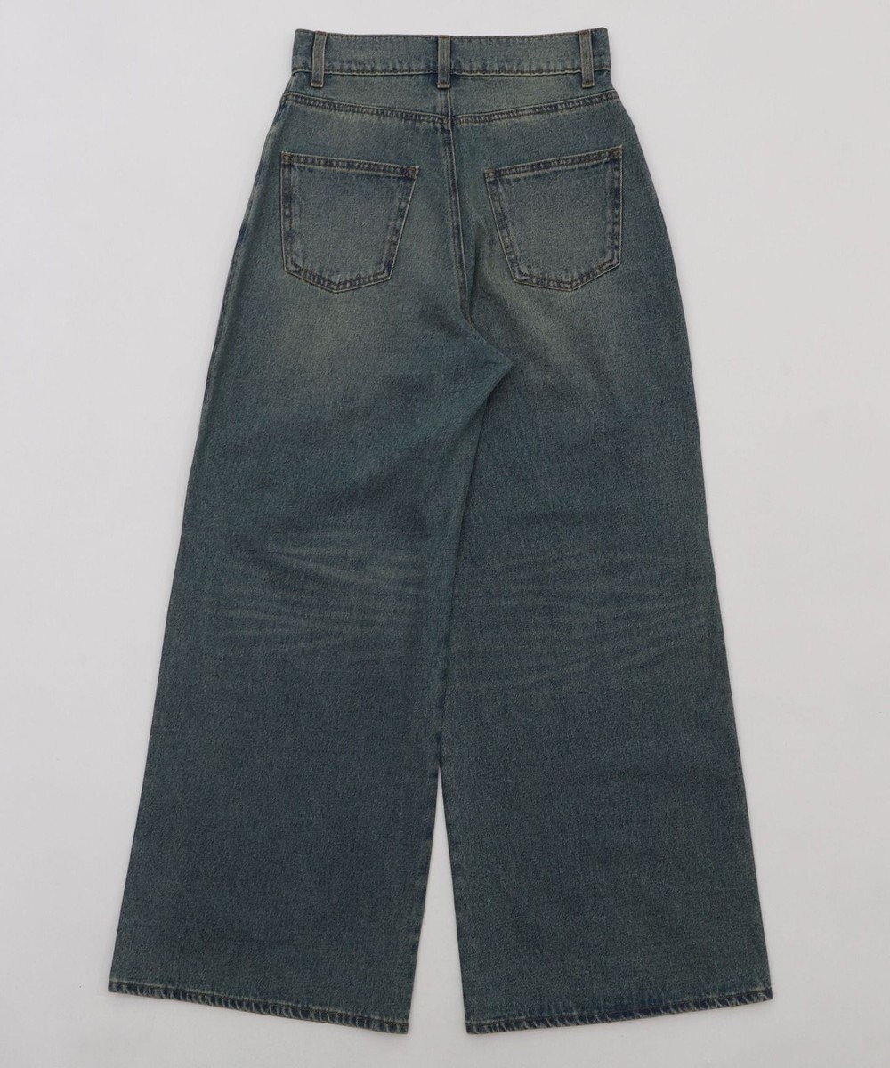 WEGO ダメージワイドデニムパンツ 
