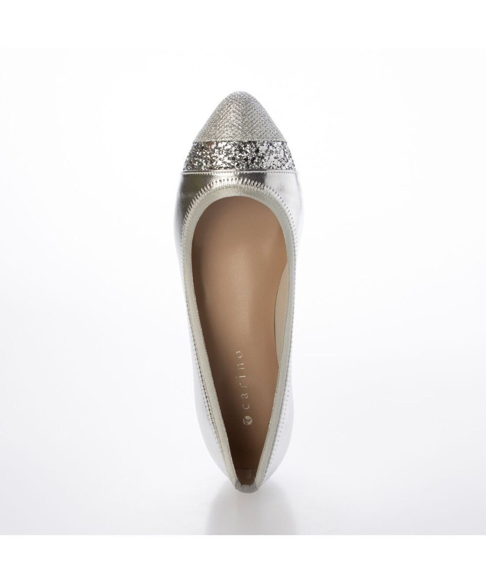 MODE ET JACOMO <carino>ポインテッドトゥウエッジヒールパンプス 