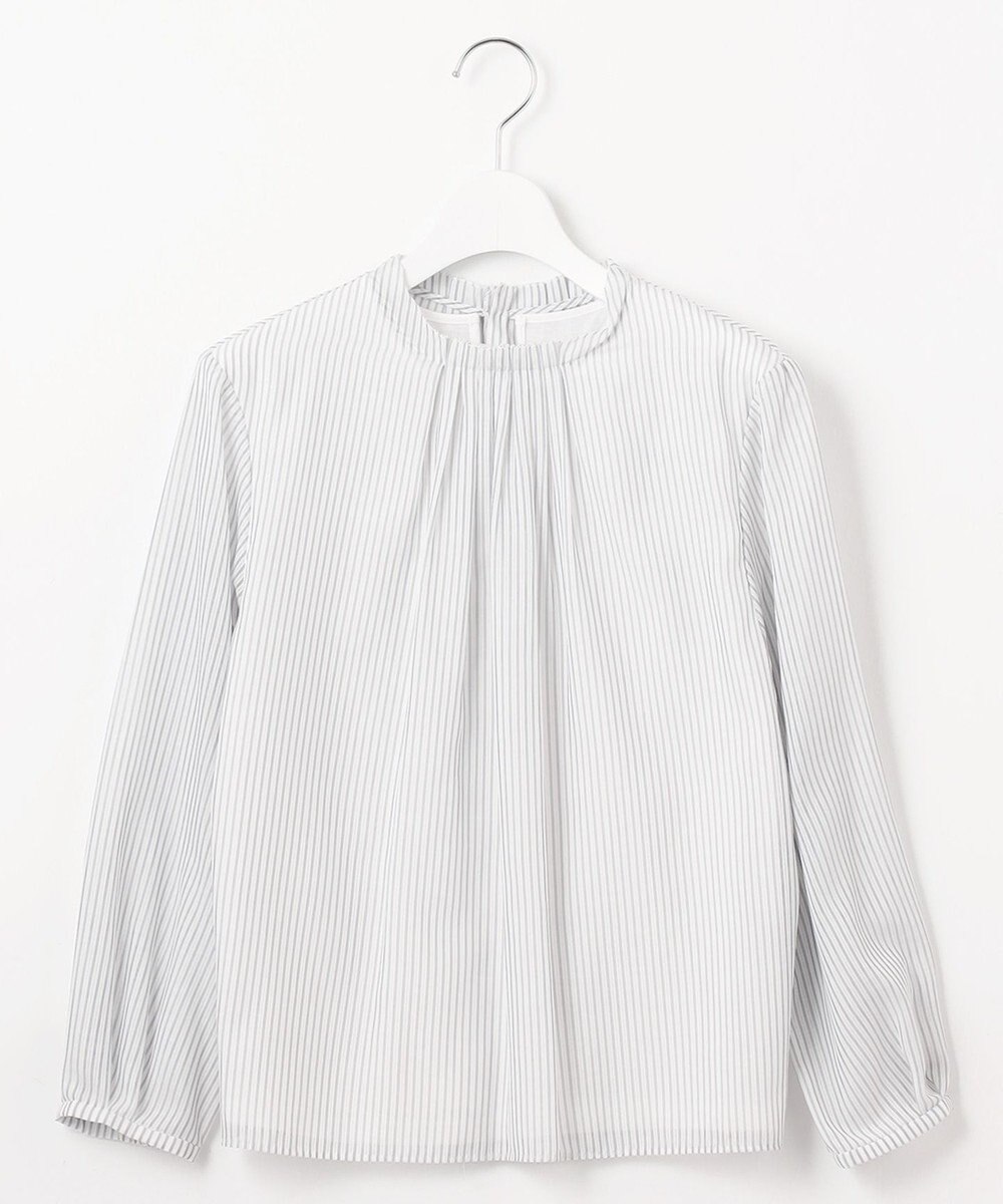 J.PRESS LADIES カチオン ストライプ カットソー 