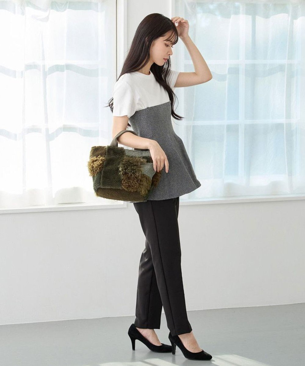 ROOTOTE 3652【フェイクファーのパッチワーク】SC.デリ.ツグツグ-A 