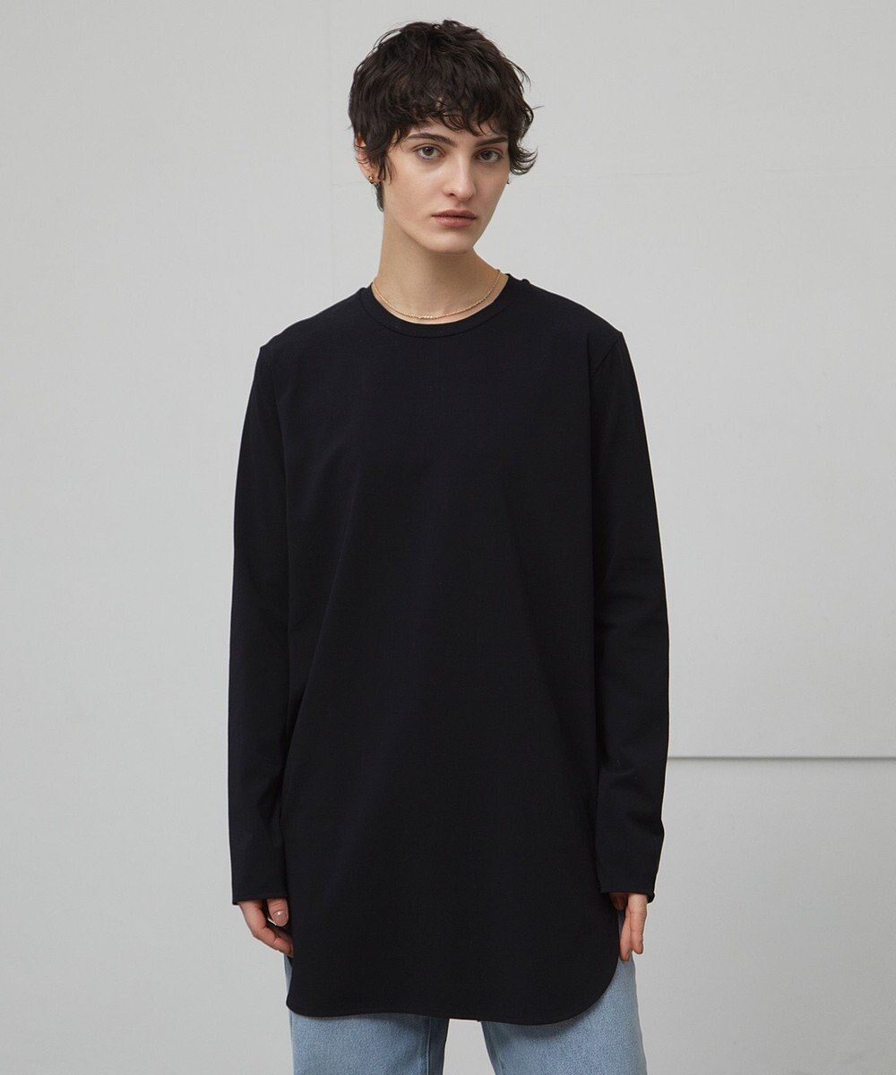 BEIGE， 【洗える】BROIS / ロング丈カットソー 