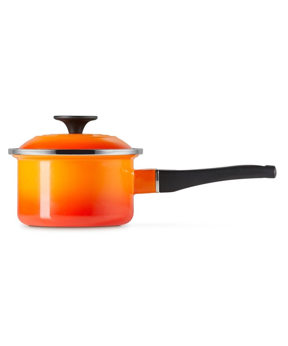 YAMATO テーブル＆キッチン 【ル・クルーゼ】EOS ソースパン 14cm  オレンジ 