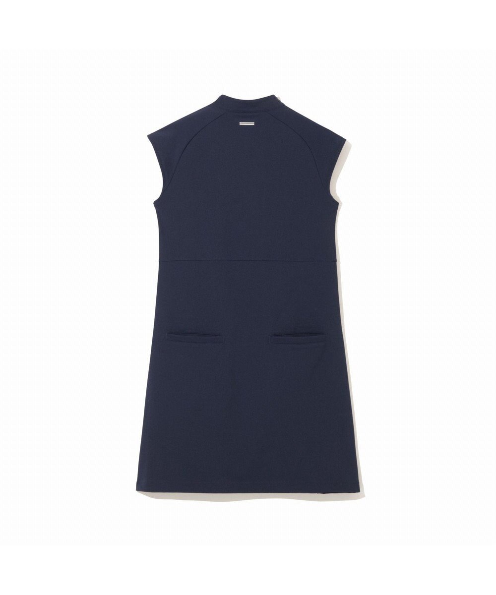 ZERO HALLIBURTON 【吸水速乾・UVケア】 フレンチスリ―ブモックネック鹿の子ワンピース ZHG-W5S4b 82978 