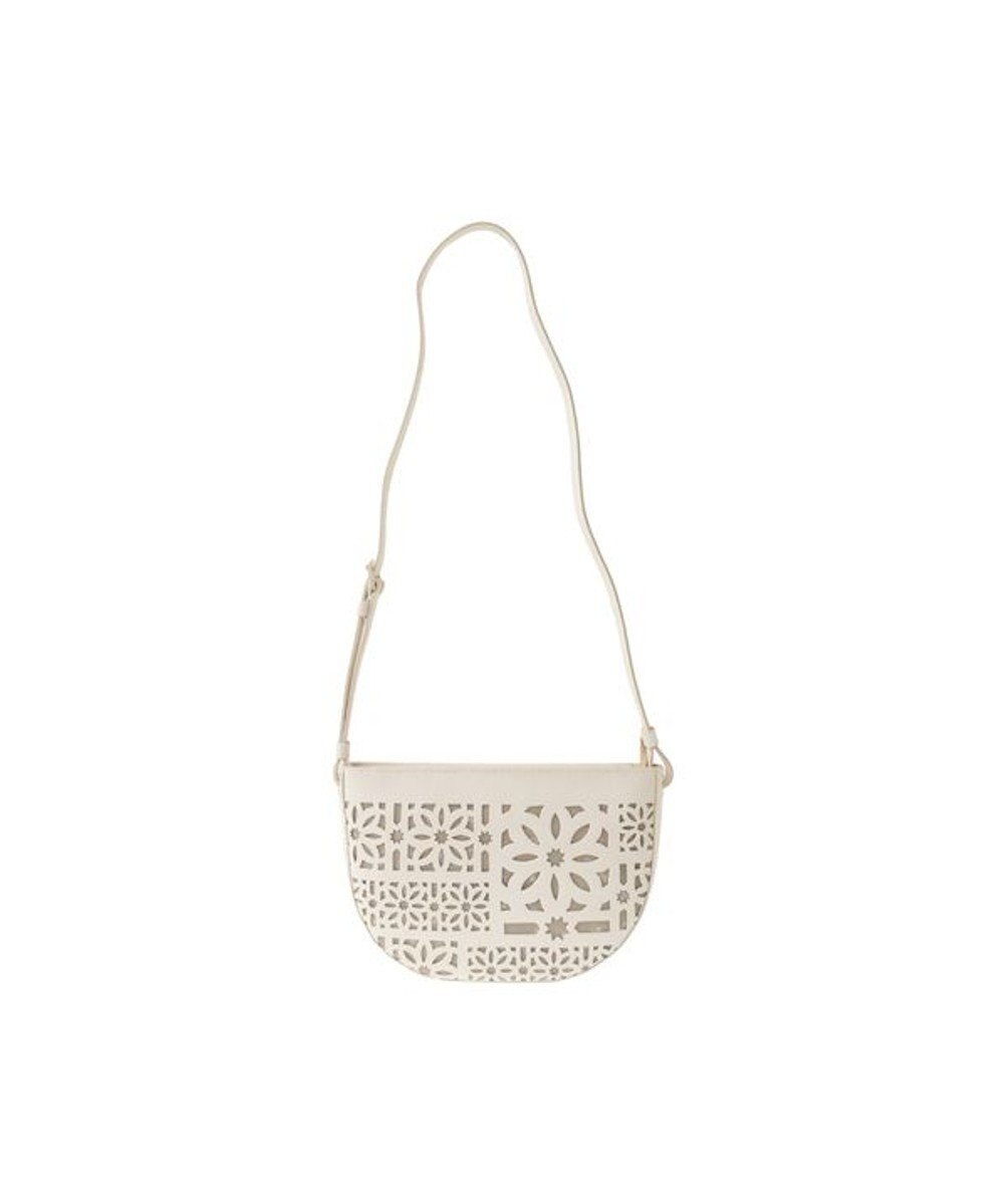 genten セイル カットワーク　ショルダーバッグ 