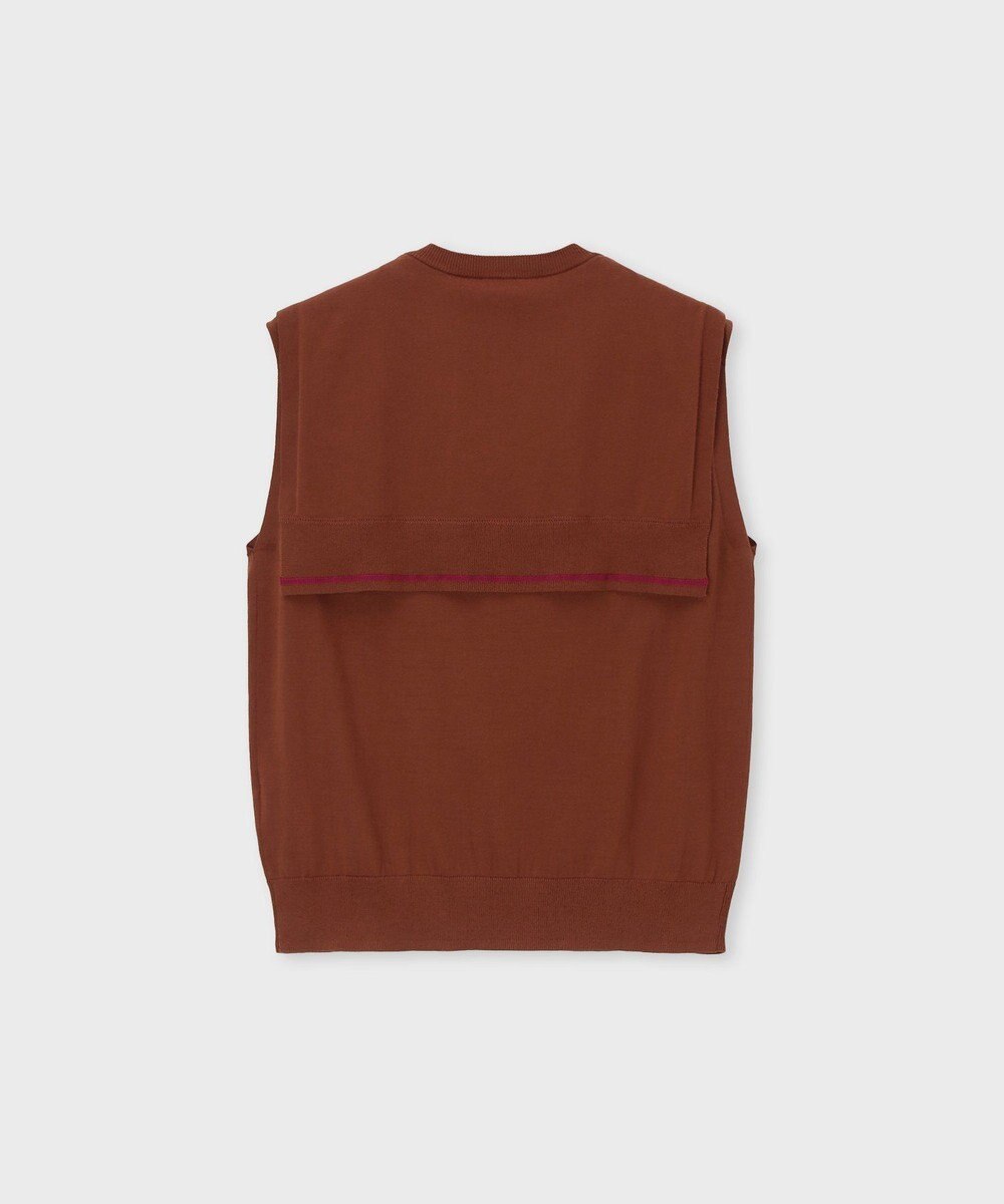 Paul Smith スリーブデザイン ノースリーブニット 