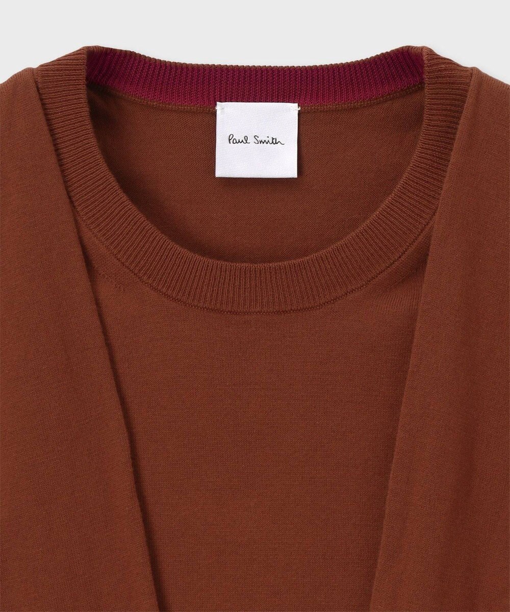 Paul Smith スリーブデザイン ノースリーブニット 