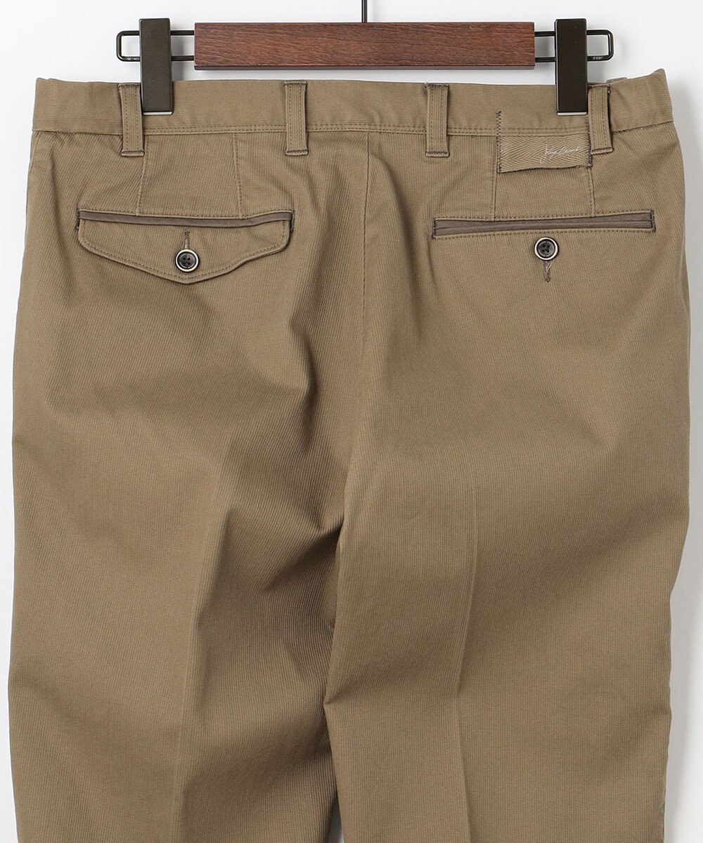 JOSEPH ABBOUD 【ウエストも伸びる】オーガニックストレッチピケ パンツ 
