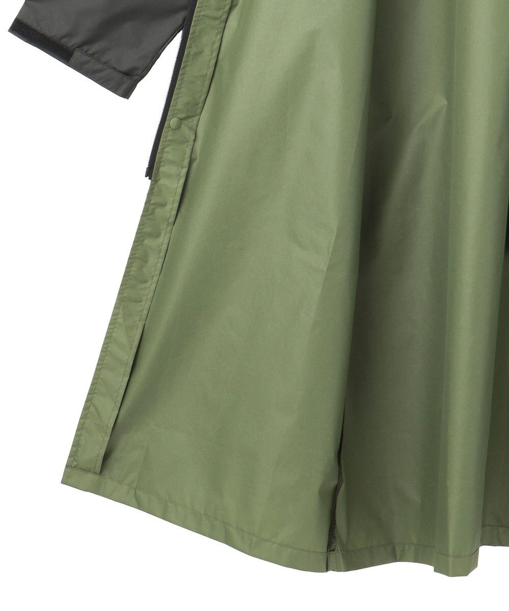 MOONBAT EDWIN(エドウィン) バイカラー  レインロングコート 