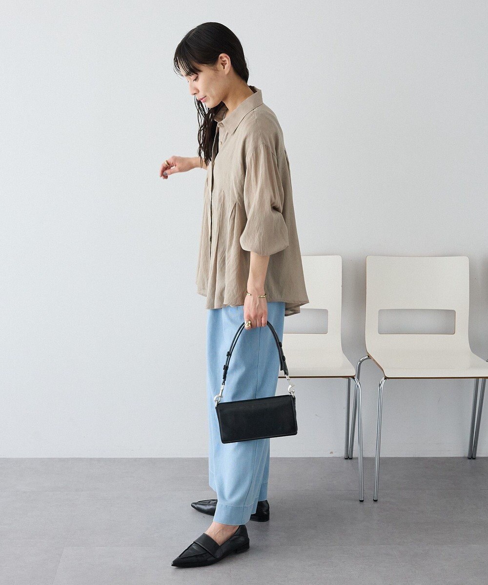 CRAFT STANDARD BOUTIQUE ヴィンテージボイルタックフレアシャツ 