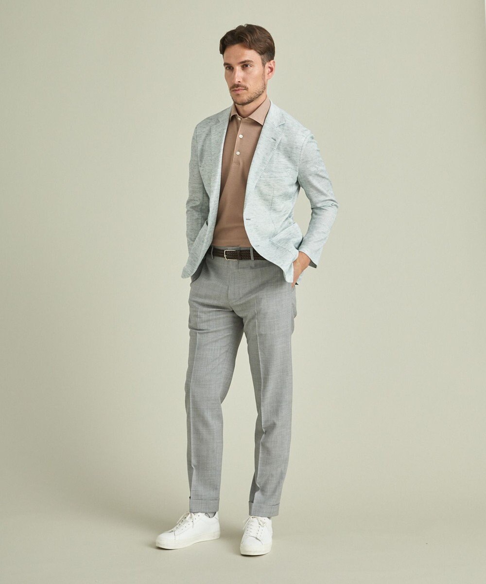 GOTAIRIKU 【ウォッシャブル】ノルマンディーリネン カーディガンジャケット（23年モデル） 