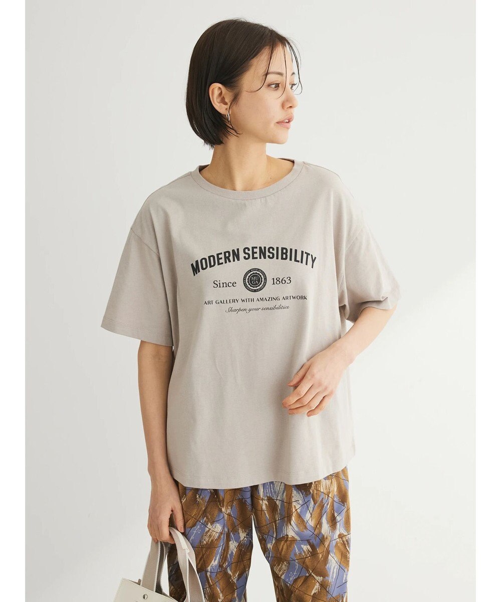 Green Parks エンブレムロゴボックスＴシャツ 