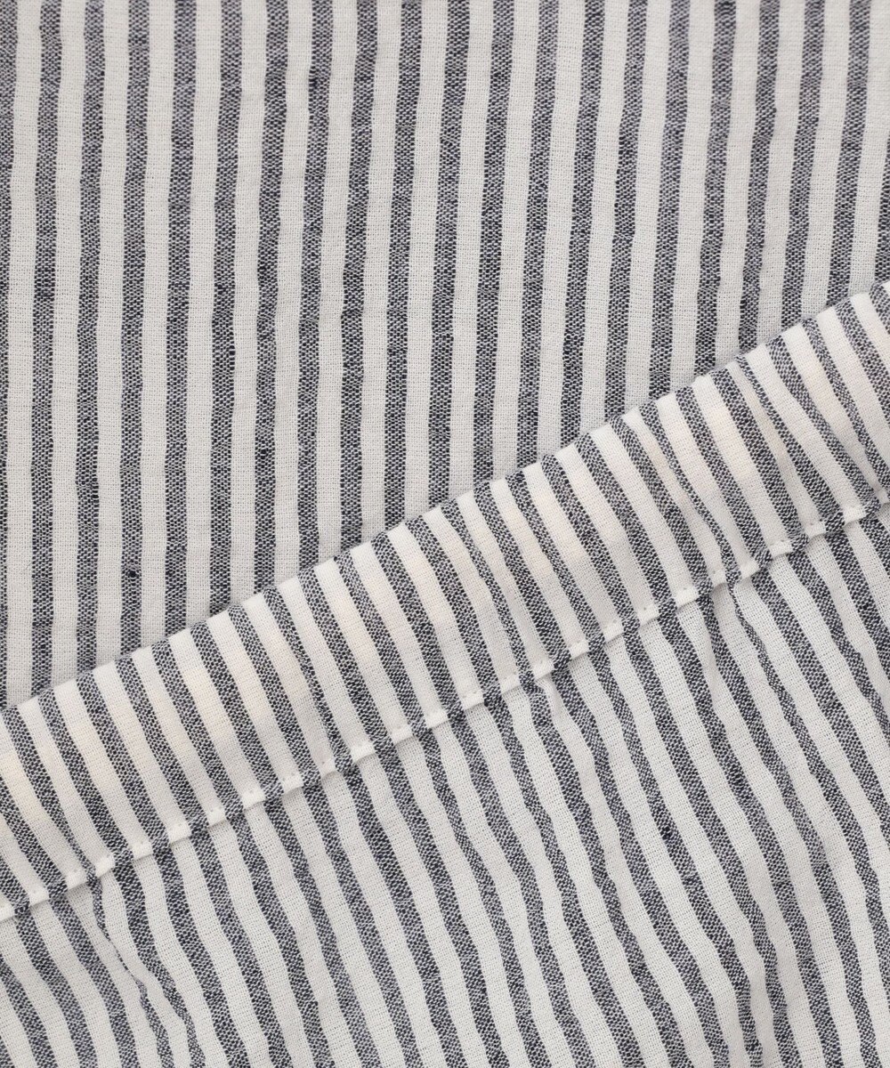 JOSEPH ABBOUD MOUNTAIN 【SPACE／UNISEX】オーガニックコットンリネンドライサッカー シャツ 