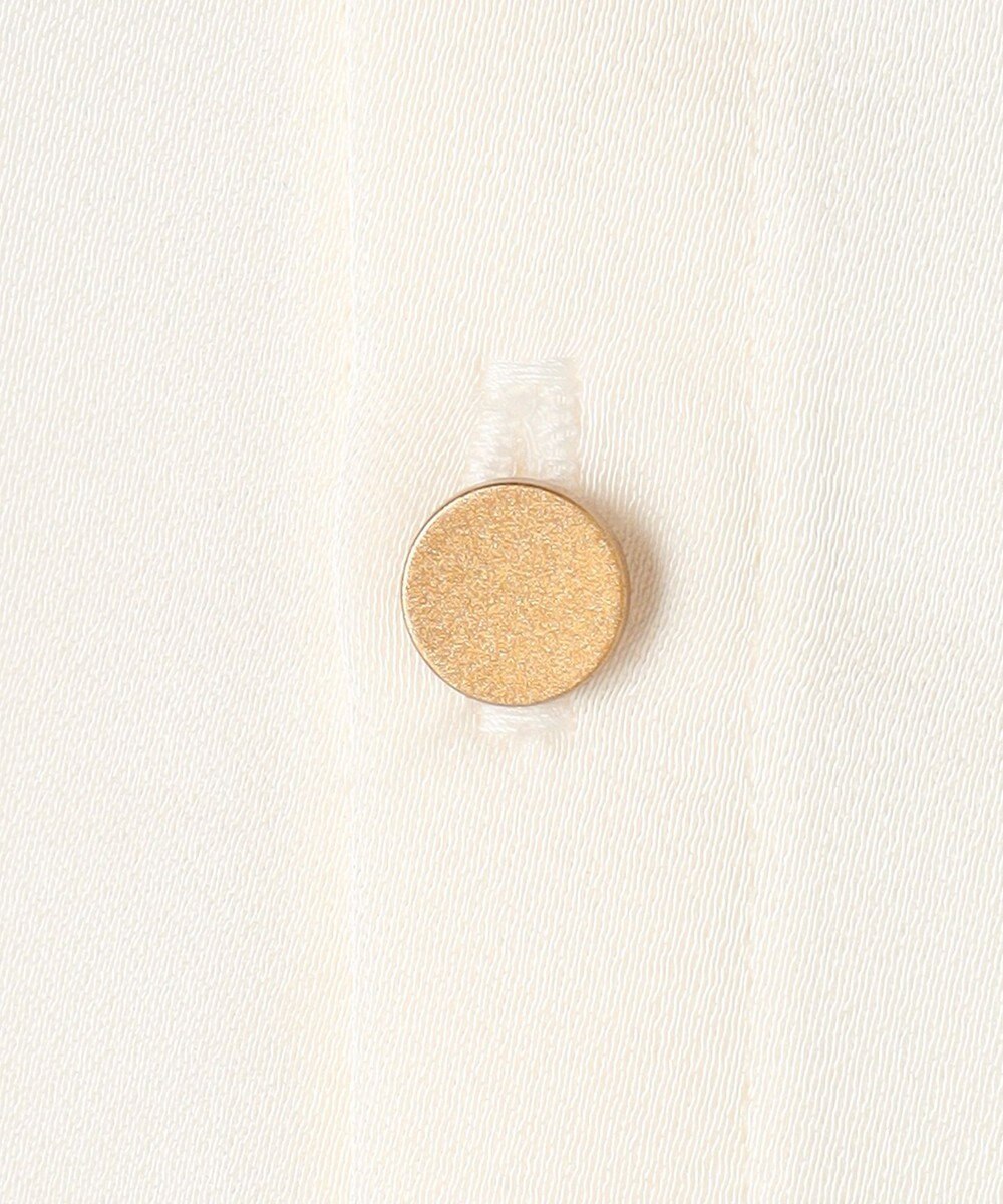 23区 カフスボタン サテンTEEブラウス 