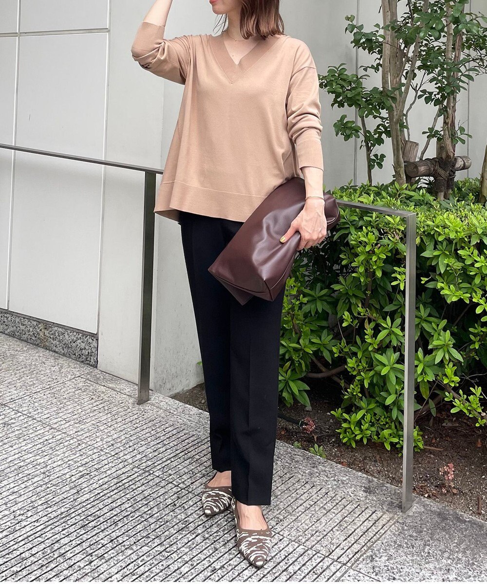 UNFILO L イージーパンツ テーパード 