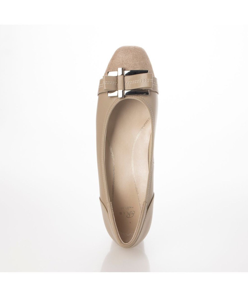 Riz raffinee <Riz raffinee>【3E】バックルリボンモチーフパンプス 